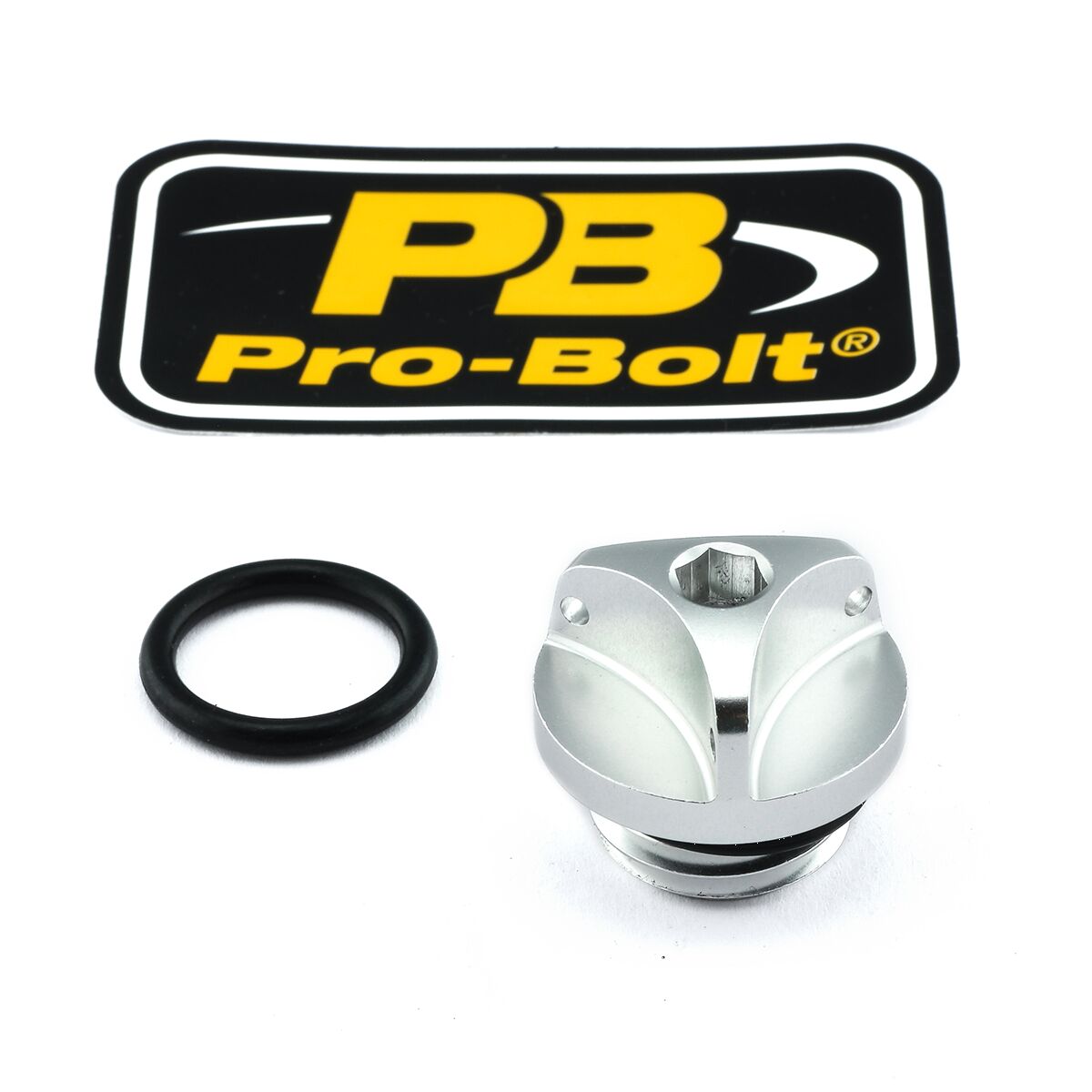 PRO BOLT CAP OIL FILLER ALUM BMW SILVER OFCH10S