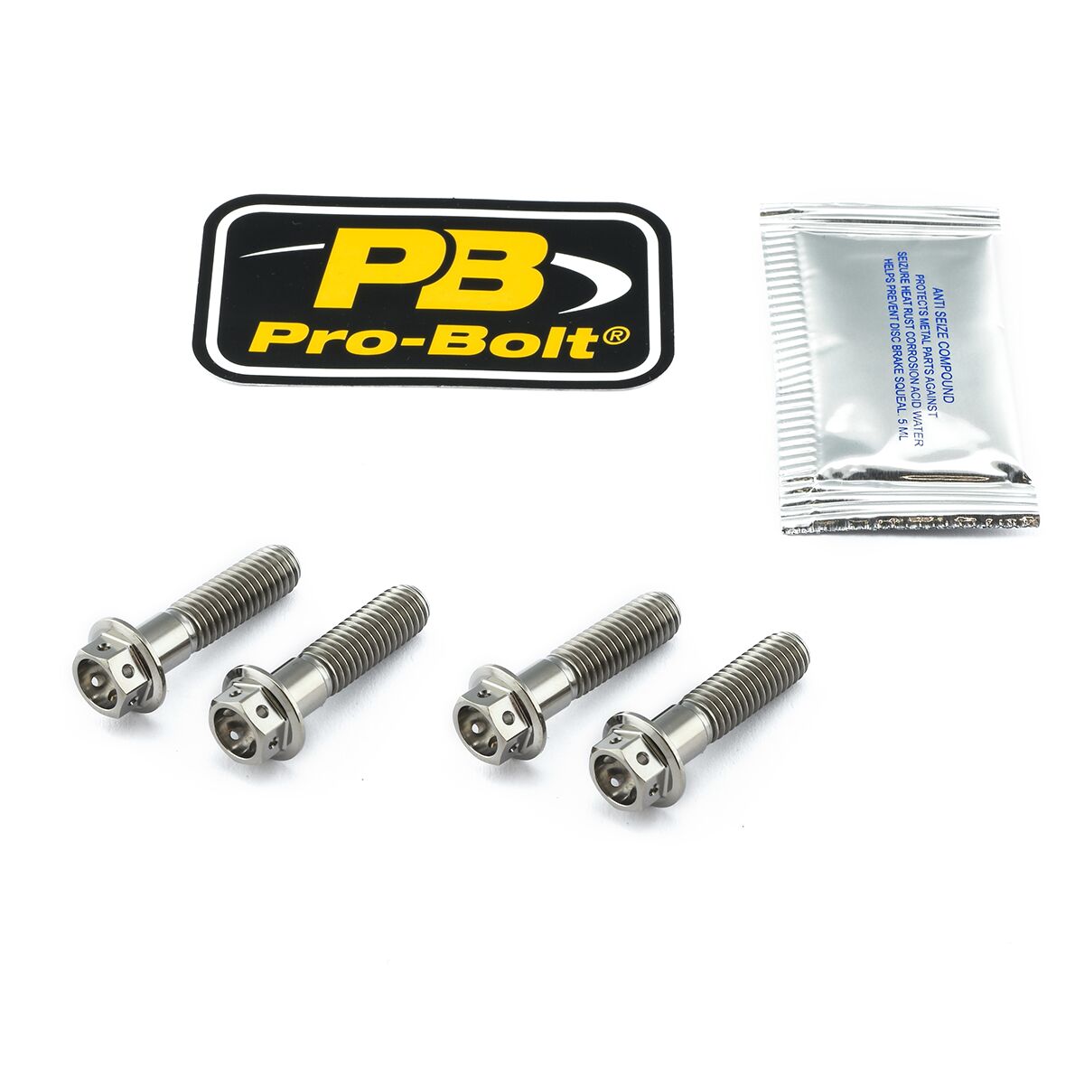 PRO BOLT BRAKE CALIPER MOUNTING BOLT KIT TIT RC TIFBMON250R