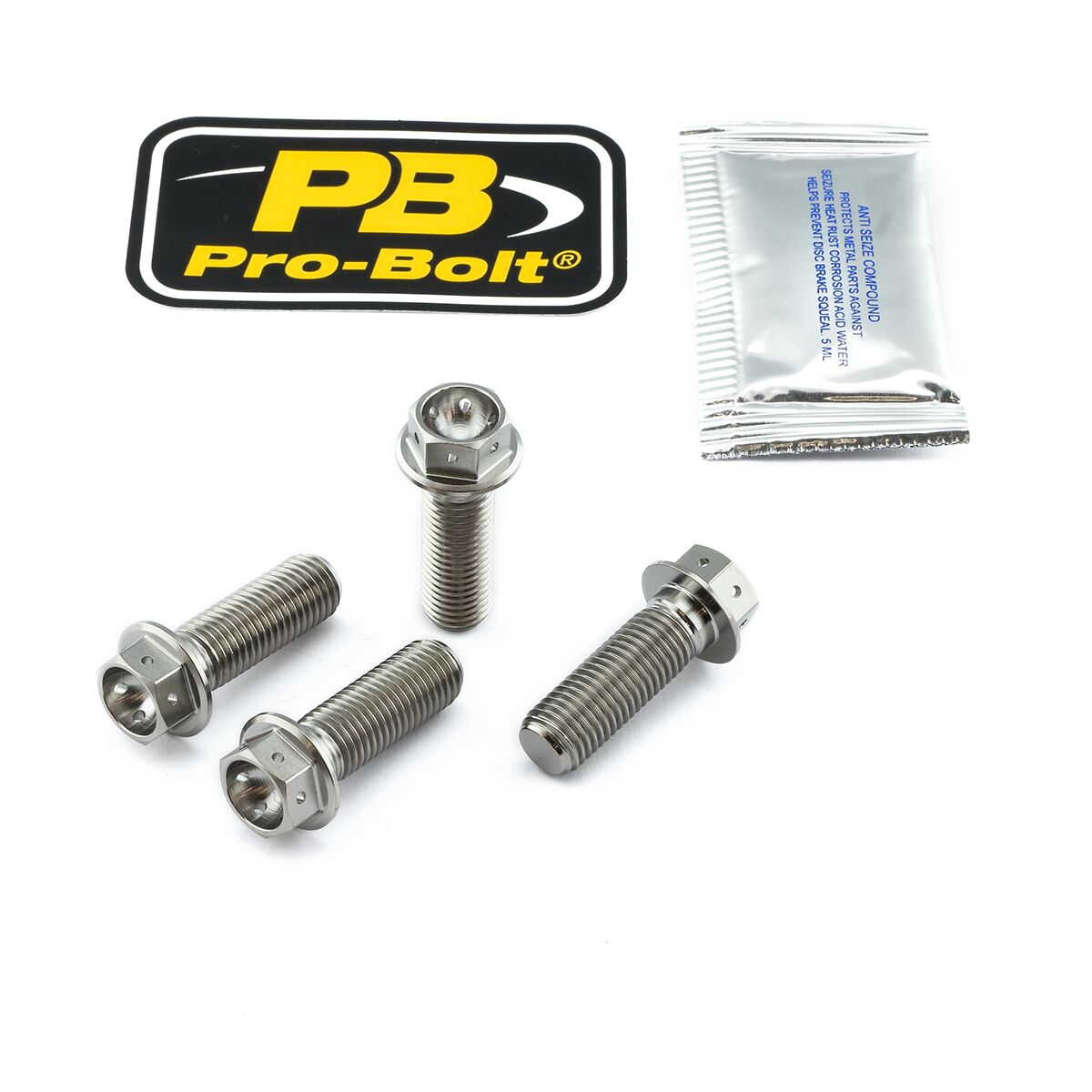 PRO BOLT BRAKE CALIPER MOUNTING BOLT KIT TIT RC TIFBMON30R