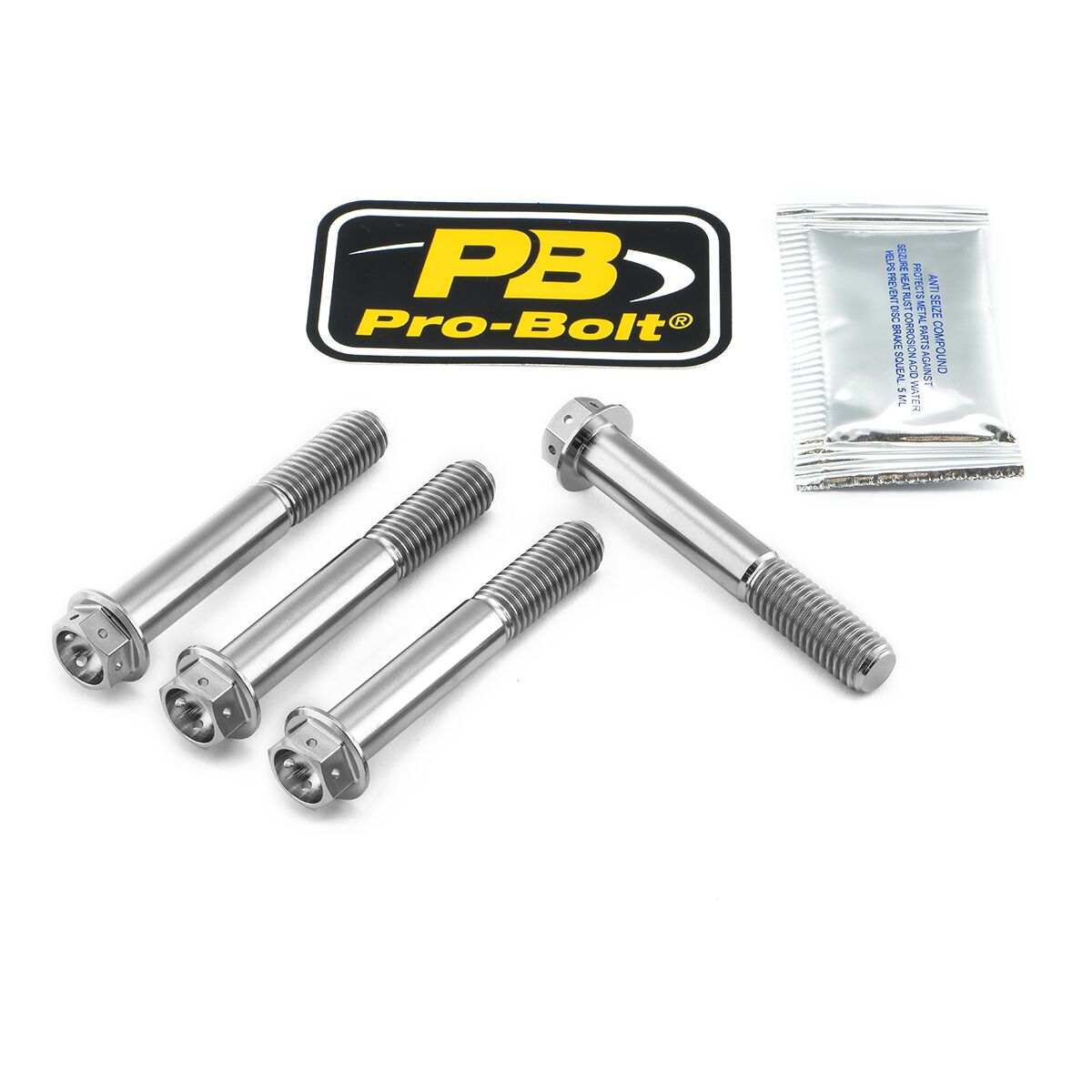 PRO BOLT BRAKE CALIPER MOUNTING BOLT KIT TIT RC TIFBMON510R