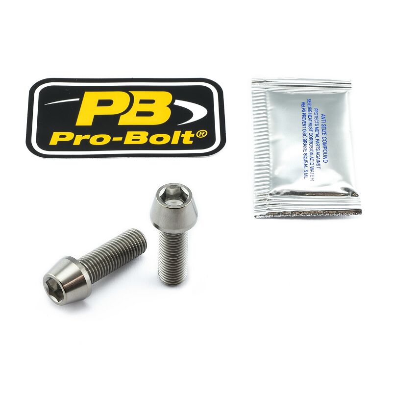 PRO BOLT BRAKE CALIPER MOUNTING BOLT KIT TIT TIRBMON290