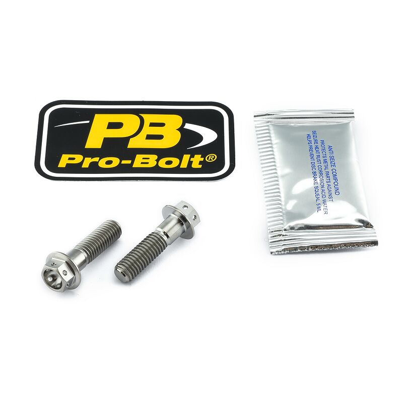 PRO BOLT BRAKE CALIPER MOUNTING BOLT KIT TIT RC TIRBMON90R