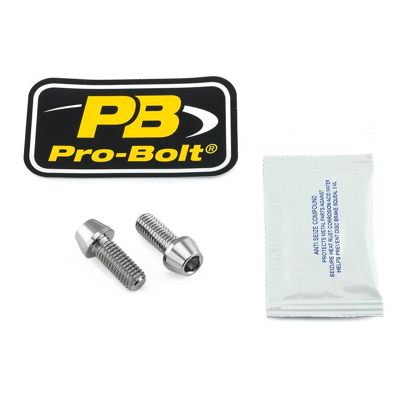 PRO BOLT BRAKE CALIPER MOUNTING KIT STAINLESS STEEL SSRBMON30