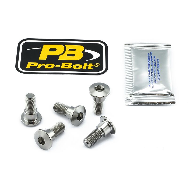 PRO BOLT BRAKE ROTOR BOLT KIT TITANIUM TI5DISCSUZ20