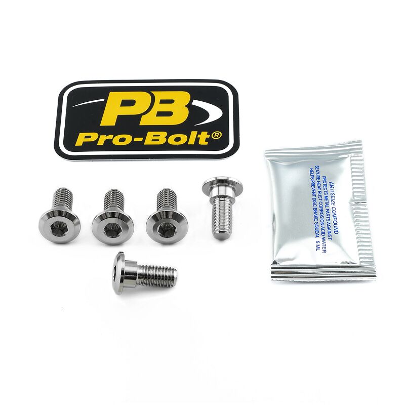PRO BOLT BRAKE ROTOR MOUNTING BOLT KIT STAINLESS STEEL REAR SS5DISCYAM20