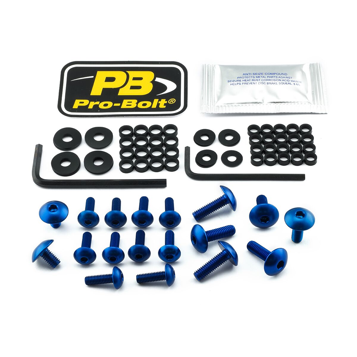 PRO BOLT BOLT KT FAIRING HON BLUE FHO430B