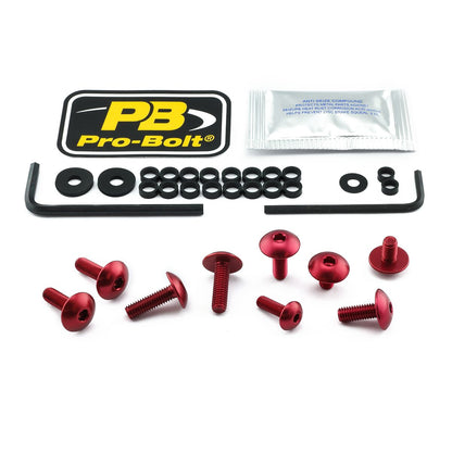 PRO BOLT BOLT KT FAIRING TRI RED FTR230R