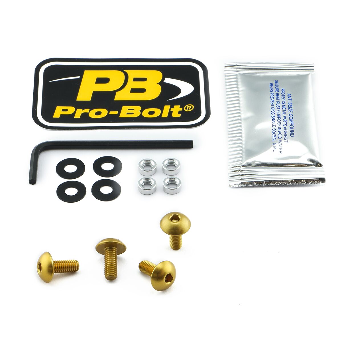 PRO BOLT SCR KIT SCREEN 4/CO GD SK410G