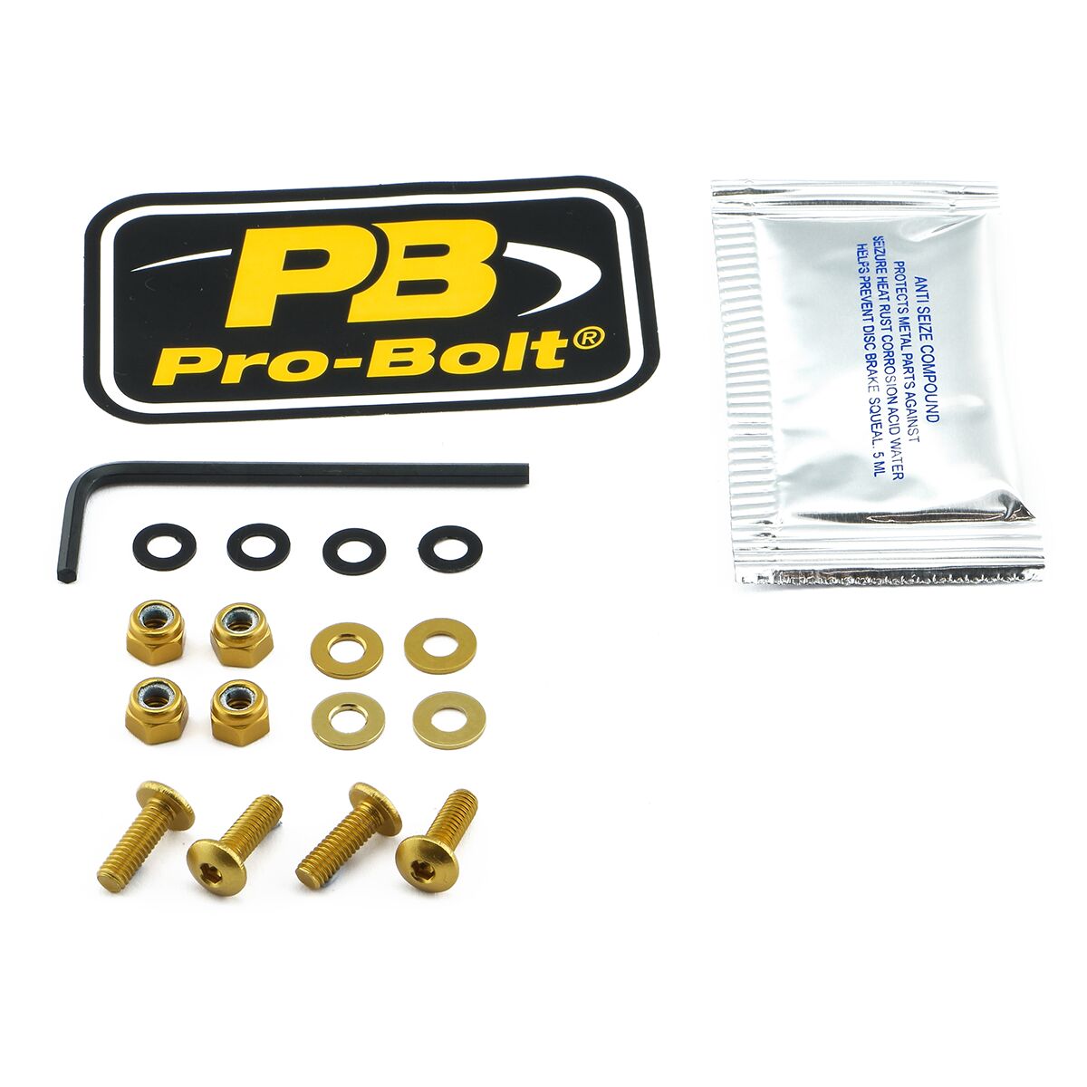 PRO BOLT SCR KIT SCREEN 4/NU GD SK412G