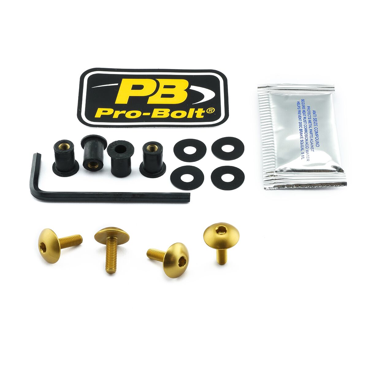 PRO BOLT SCR KIT SCREEN 4 XL GD SK4XLG