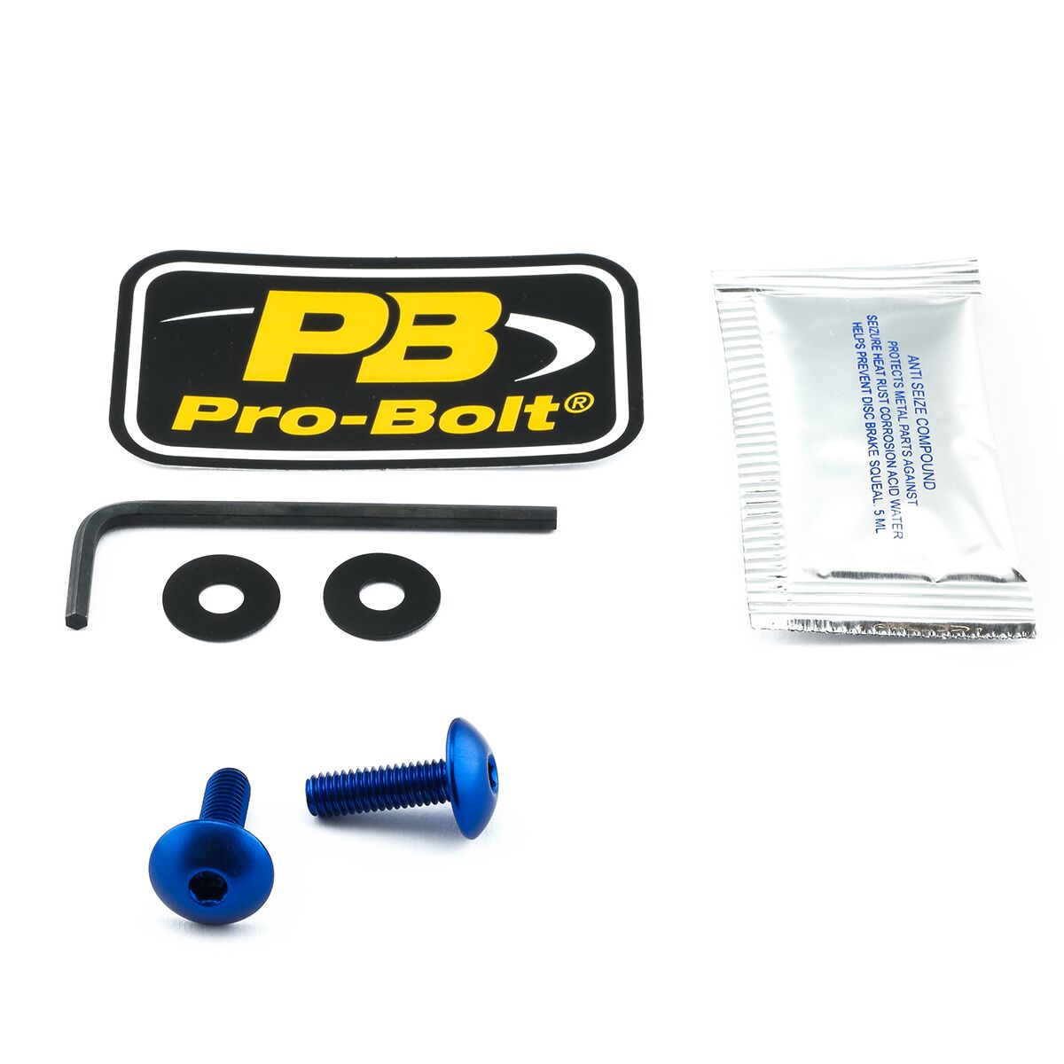 PRO BOLT BOLT KIT SCREEN BLUE SK670B