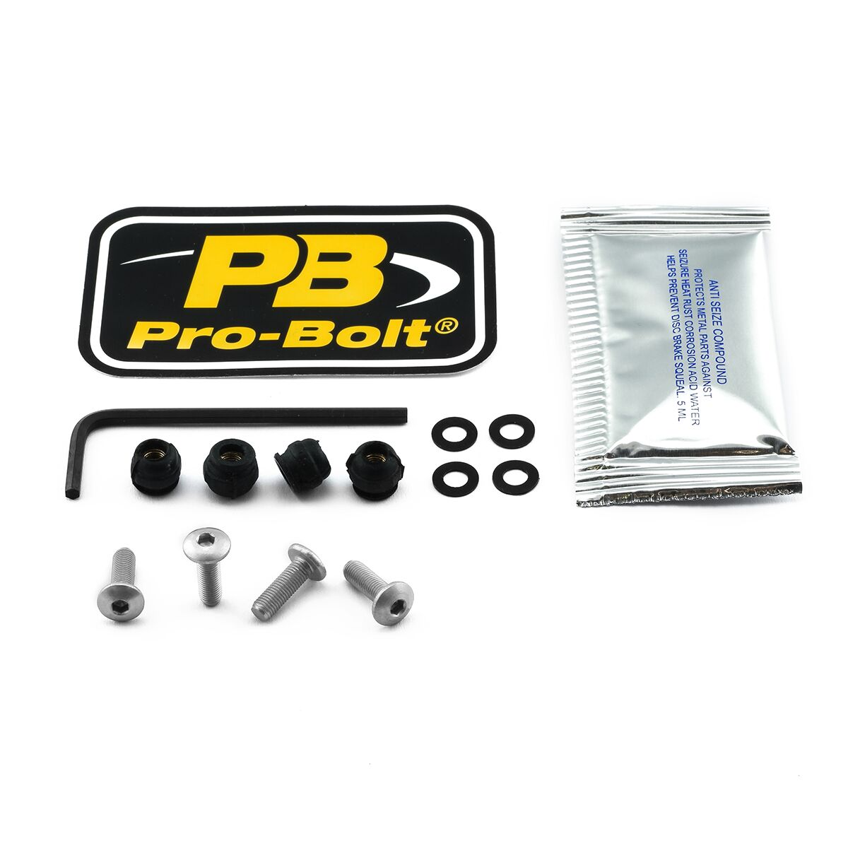 PRO BOLT BOLT KIT SCREEN SILVER SKDUC4S