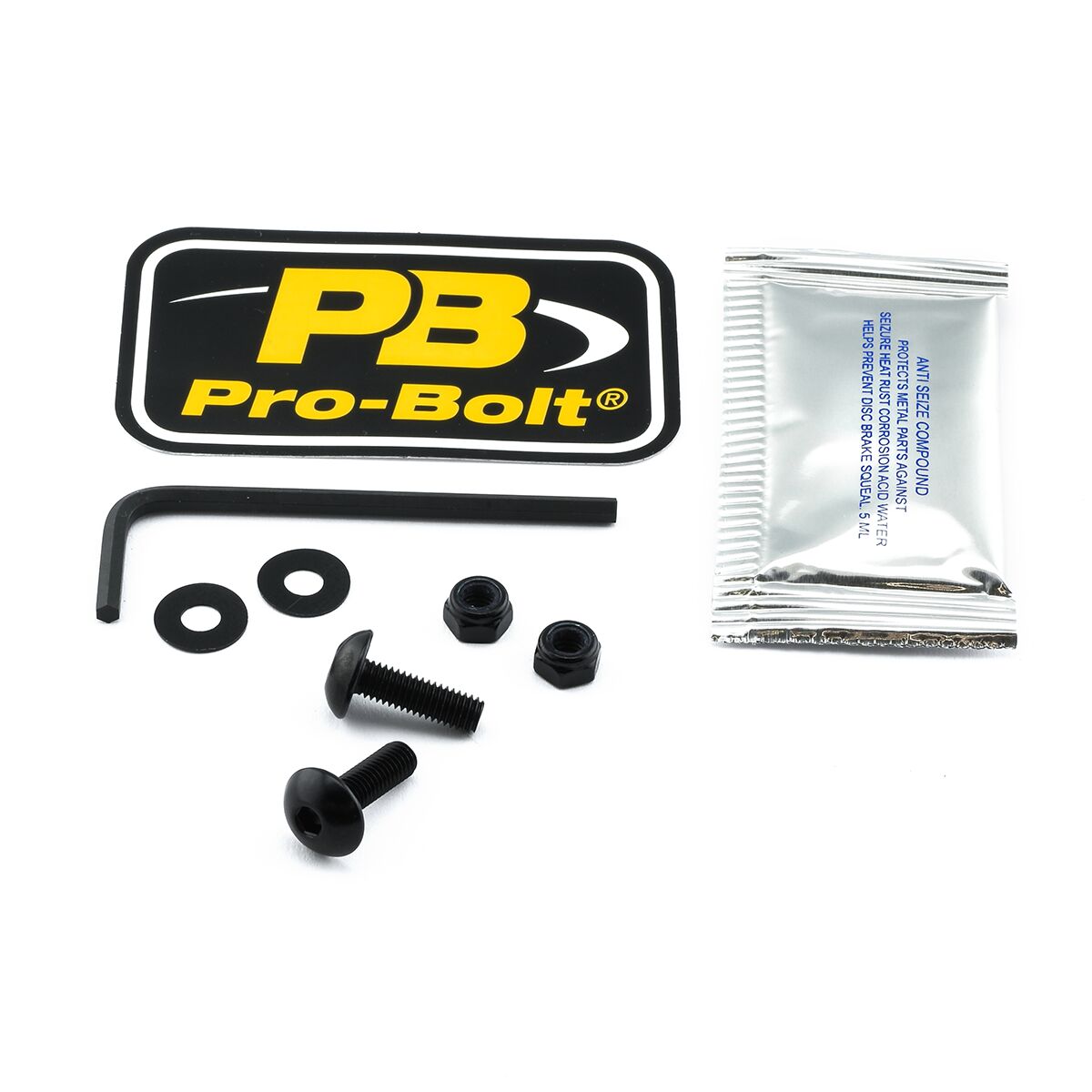 PRO BOLT BOLT KIT SCREEN BLACK SKHO280BK