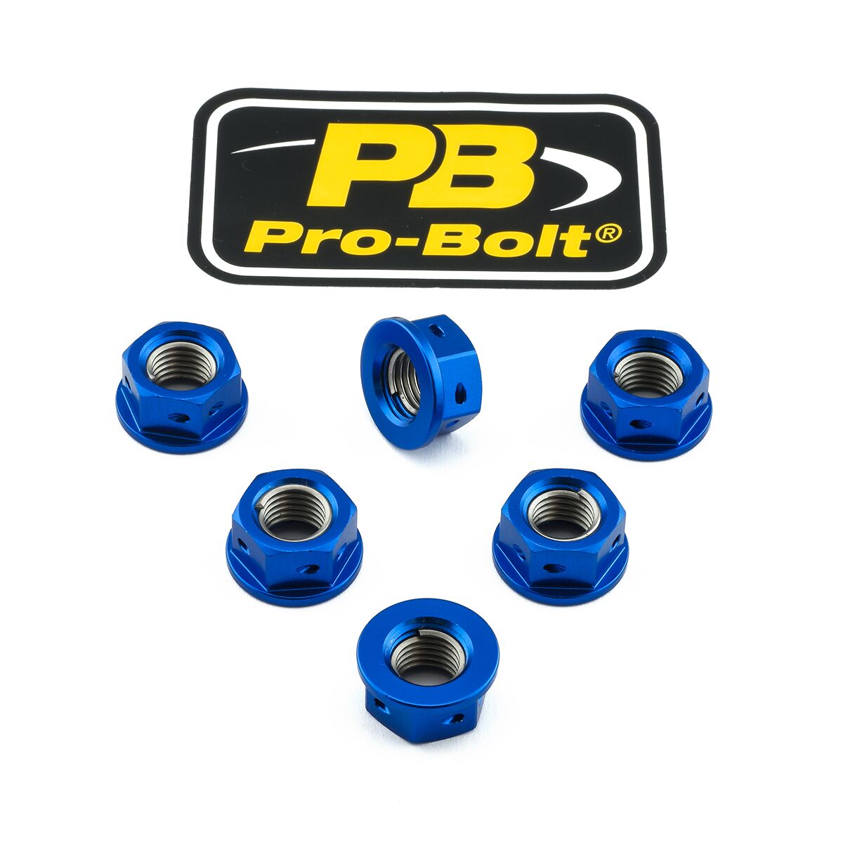 PRO BOLT NUT SET SPROCKET 10X1.25 BL SPN10DB