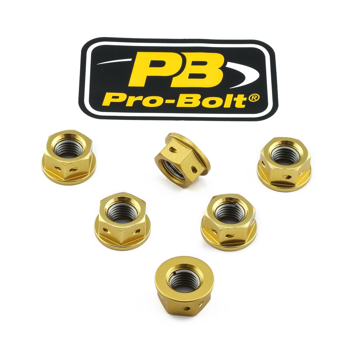 PRO BOLT NUT SET SPROCKET 10X1.25 GD SPN10DG