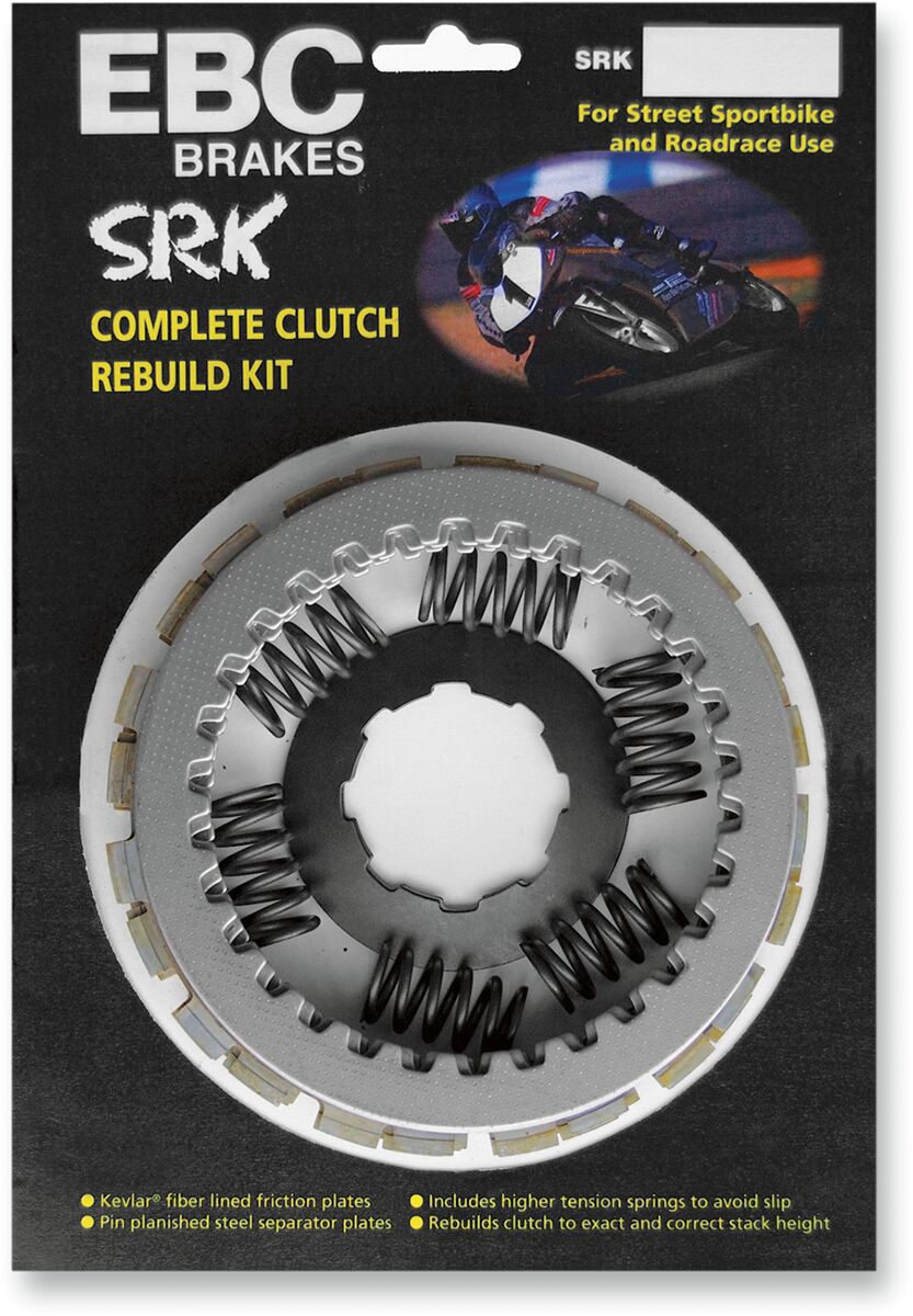 EBC CLUTCH KIT COMPLETE SRK SERIES STREET RACER ARAMID FIBER SRK066