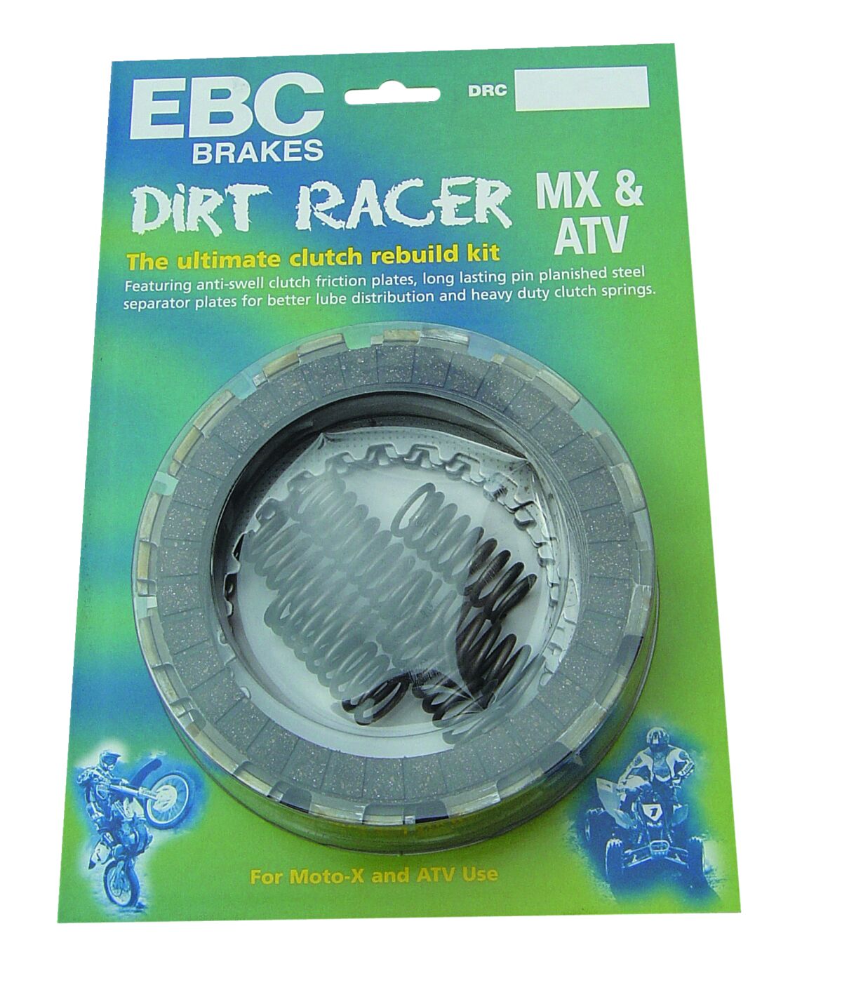 EBC CLUTCH KIT COMPLETE DRC SERIES OFFROAD/ATV CORK DRC053