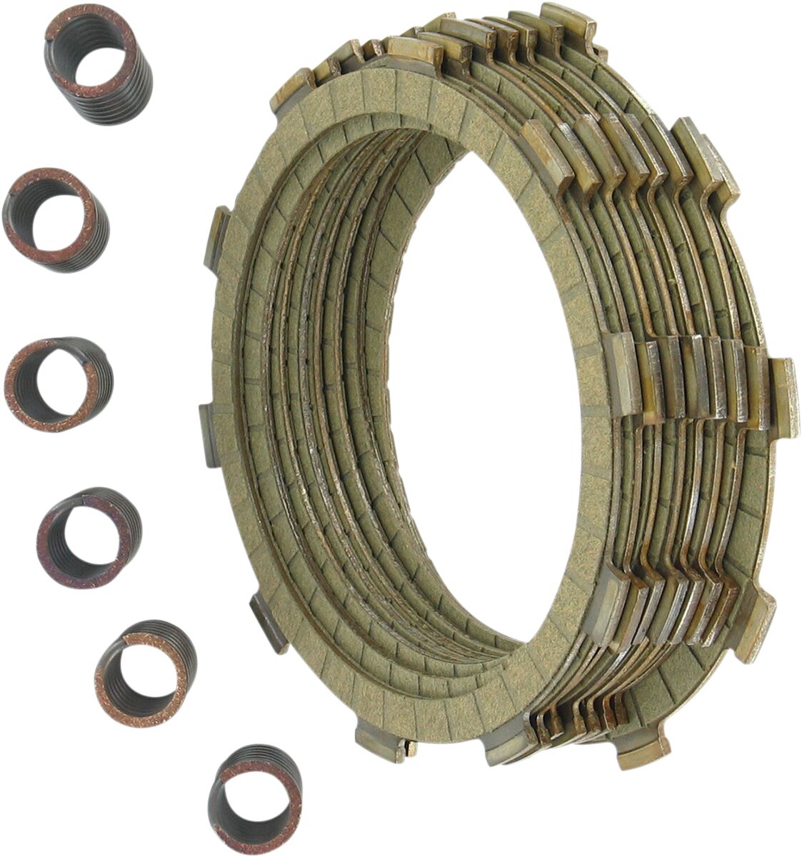 EBC CLUTCH LINING KIT FRICTION PLATE WITH SPRING SRC SERIES ARAMID FIBER SRC064