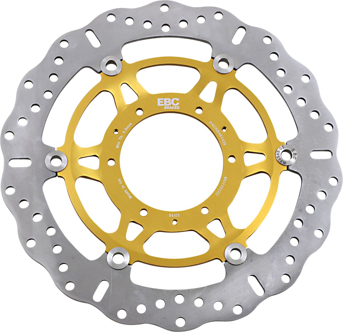 EBC BRAKE ROTOR XC SERIES FLOATING CONTOUR MD1152XC