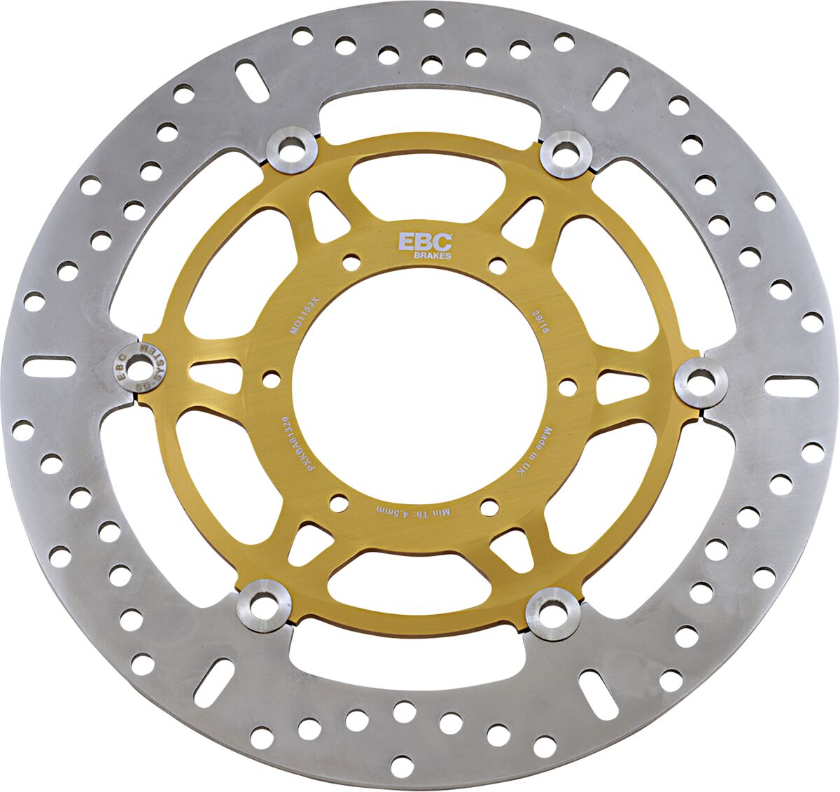 EBC BRAKE ROTOR X SERIES FLOATING ROUND MD1153X