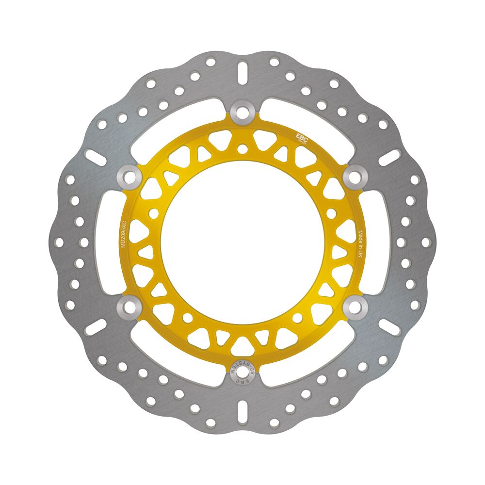 EBC BRAKE ROTOR XC SERIES FLOATING CONTOUR WAVE MD2095XC
