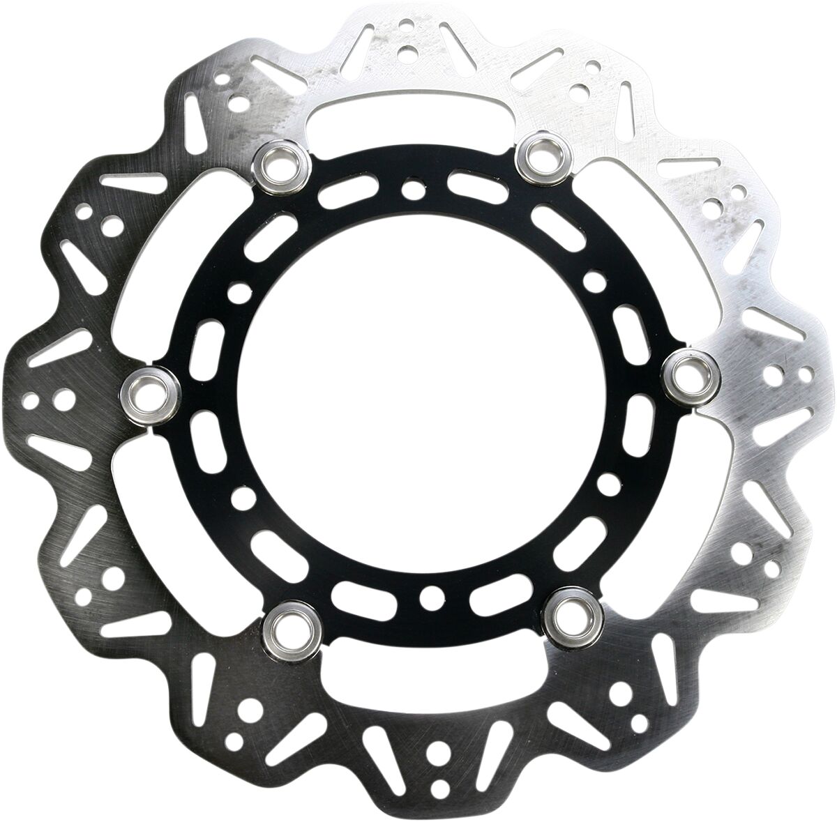 EBC BRAKE ROTOR VEE SERIES FLOATING CONTOUR VR2082BLK