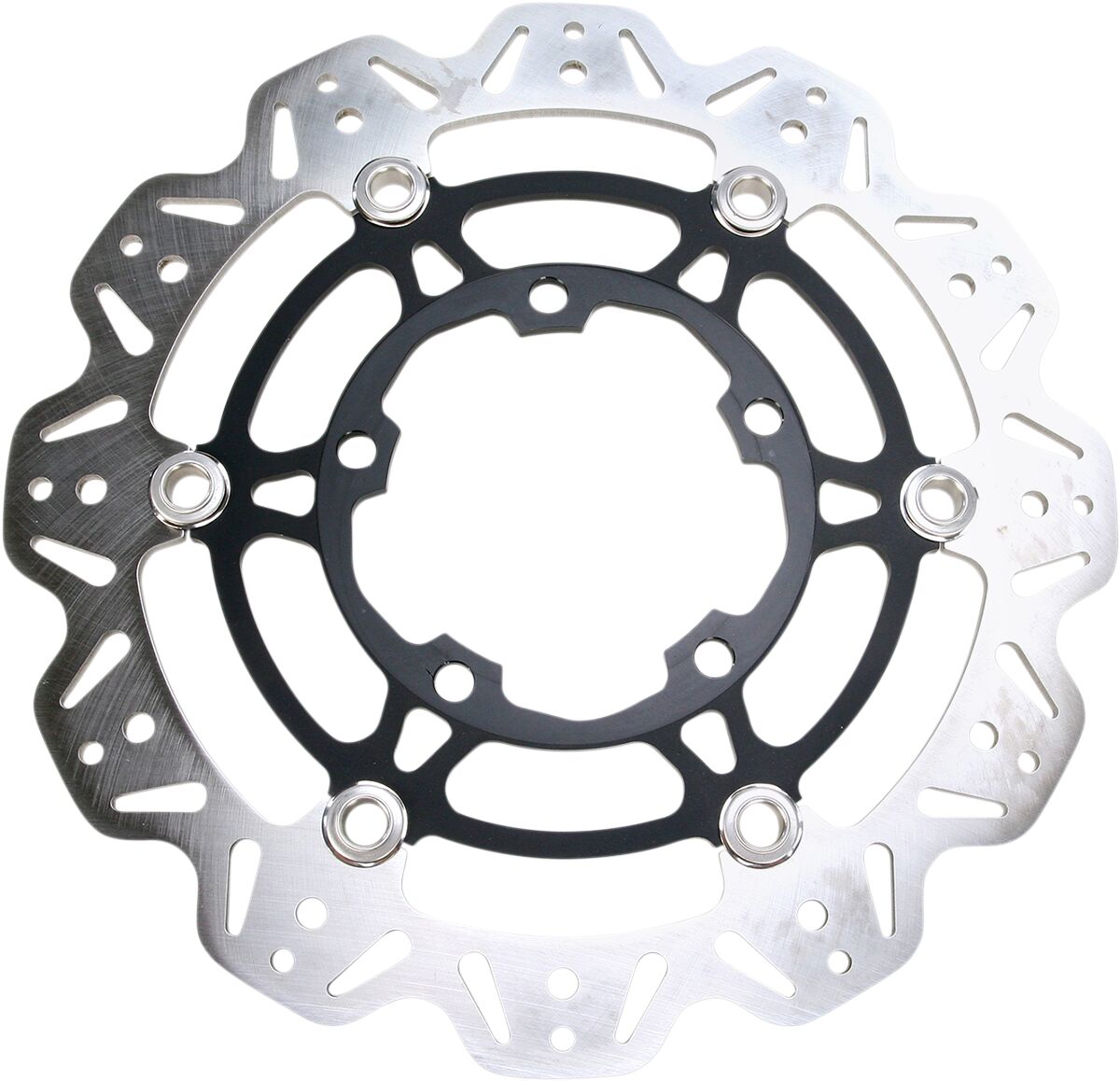 EBC BRAKE ROTOR VEE SERIES FLOATING CONTOUR WAVE VR3100BLK