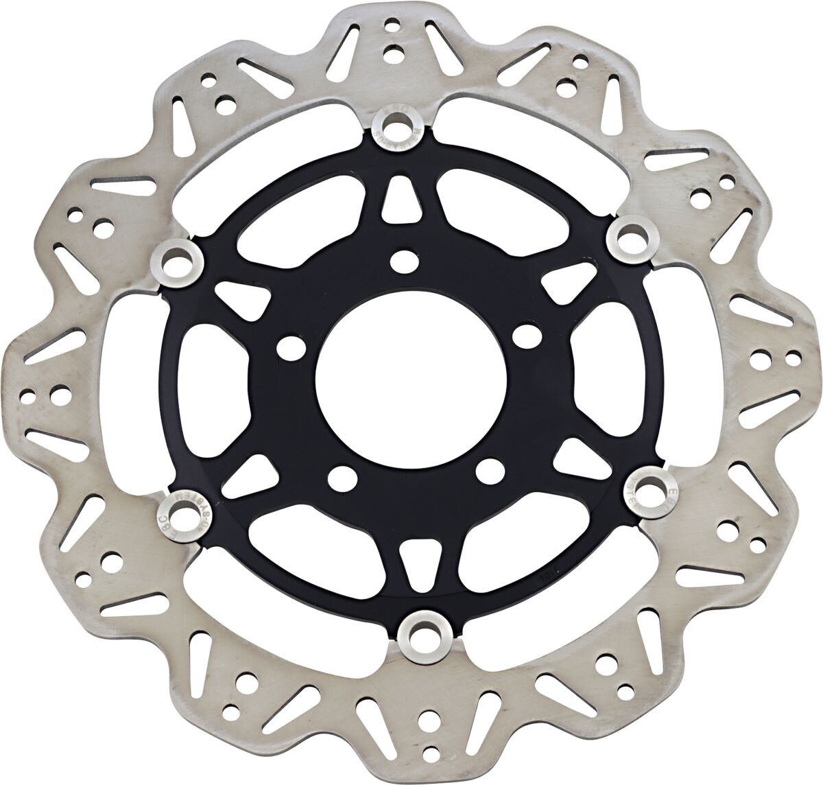 EBC BRAKE ROTOR VEE SERIES FLOATING CONTOUR WAVE VR3104BLK