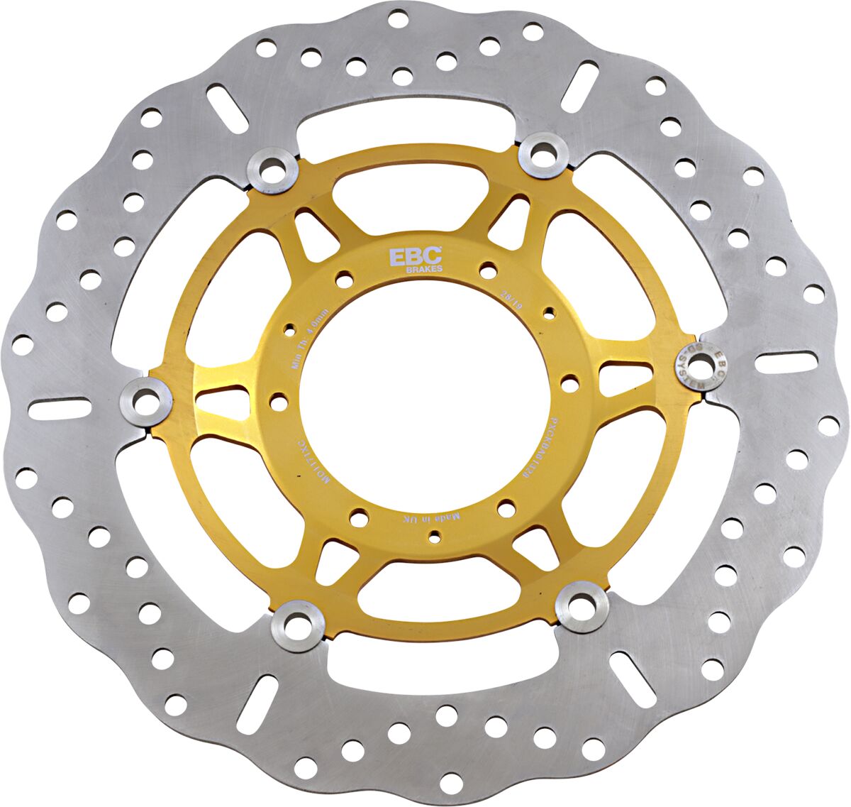 EBC BRAKE ROTOR XC SERIES FLOATING CONTOUR MD1171XC