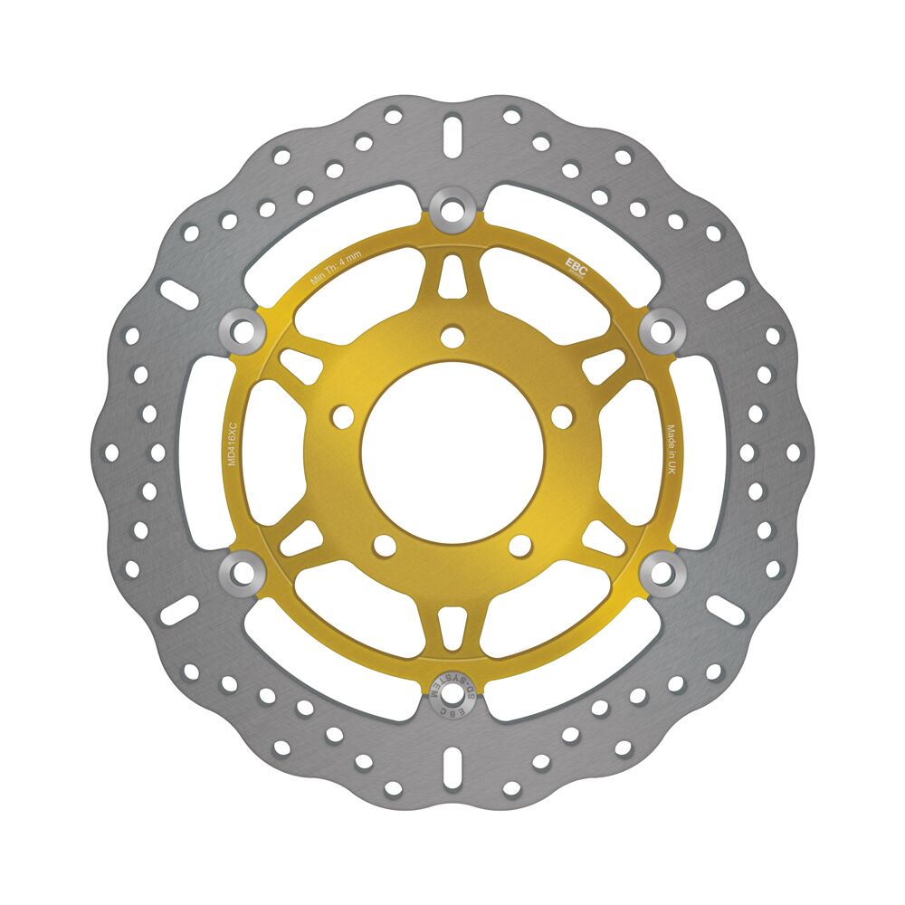 EBC BRAKE ROTOR XC SERIES FLOATING CONTOUR WAVE MD4161XC