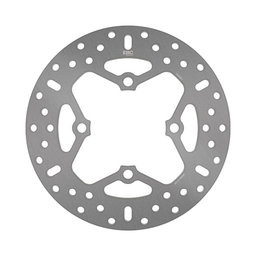 EBC BRAKE ROTOR FIXED ROUND REAR MD851