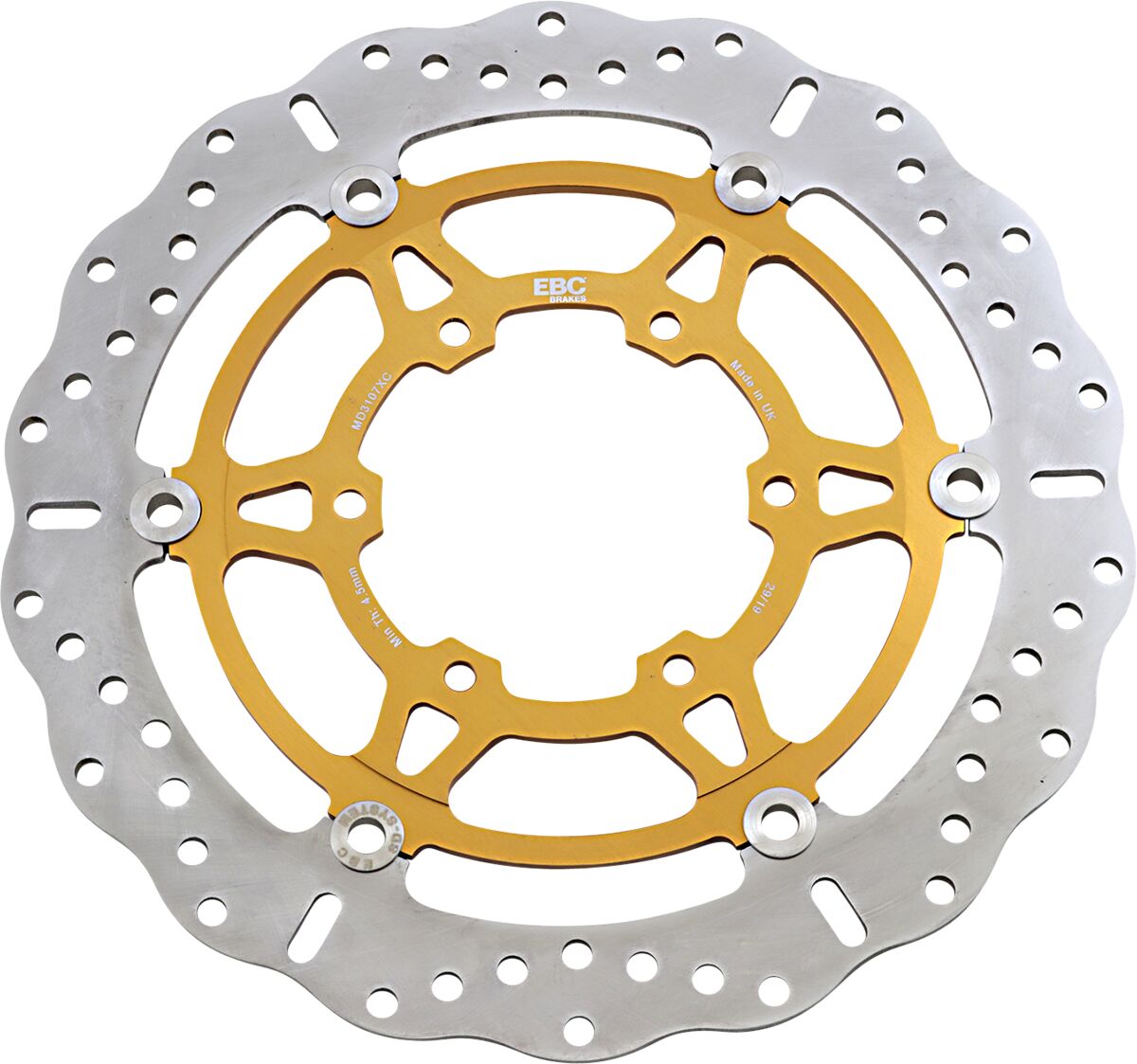 EBC BRAKE ROTOR XC SERIES FLOATING CONTOUR MD3107XC