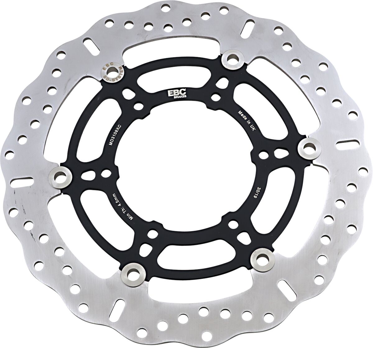 EBC BRAKE ROTOR XC SERIES FLOATING CONTOUR MD3109XC