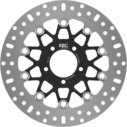 EBC BRAKE ROTOR FLOATING ROUND F SCOUT 16- MD534XBLK