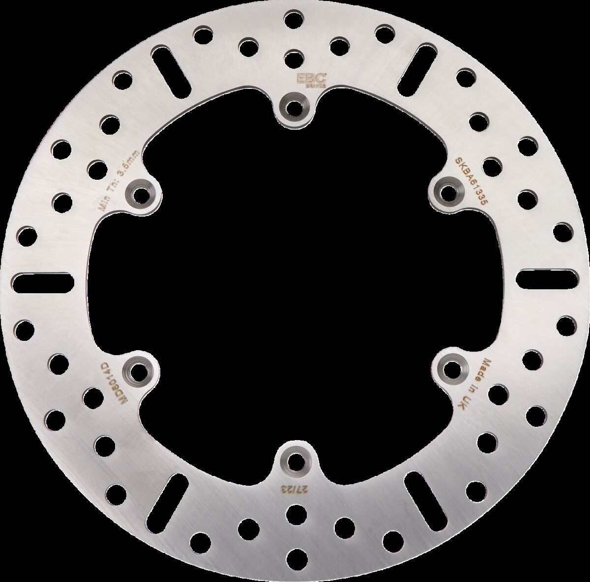 EBC BRAKE ROTOR D-SERIES OFFROAD SOLID ROUND MD6014D