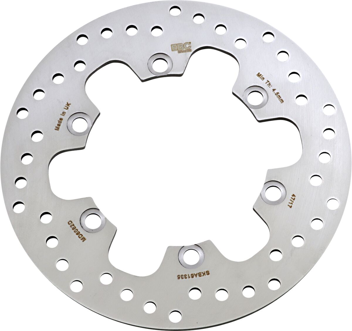 EBC BRAKE ROTOR D-SERIES OFFROAD SOLID ROUND MD6082D