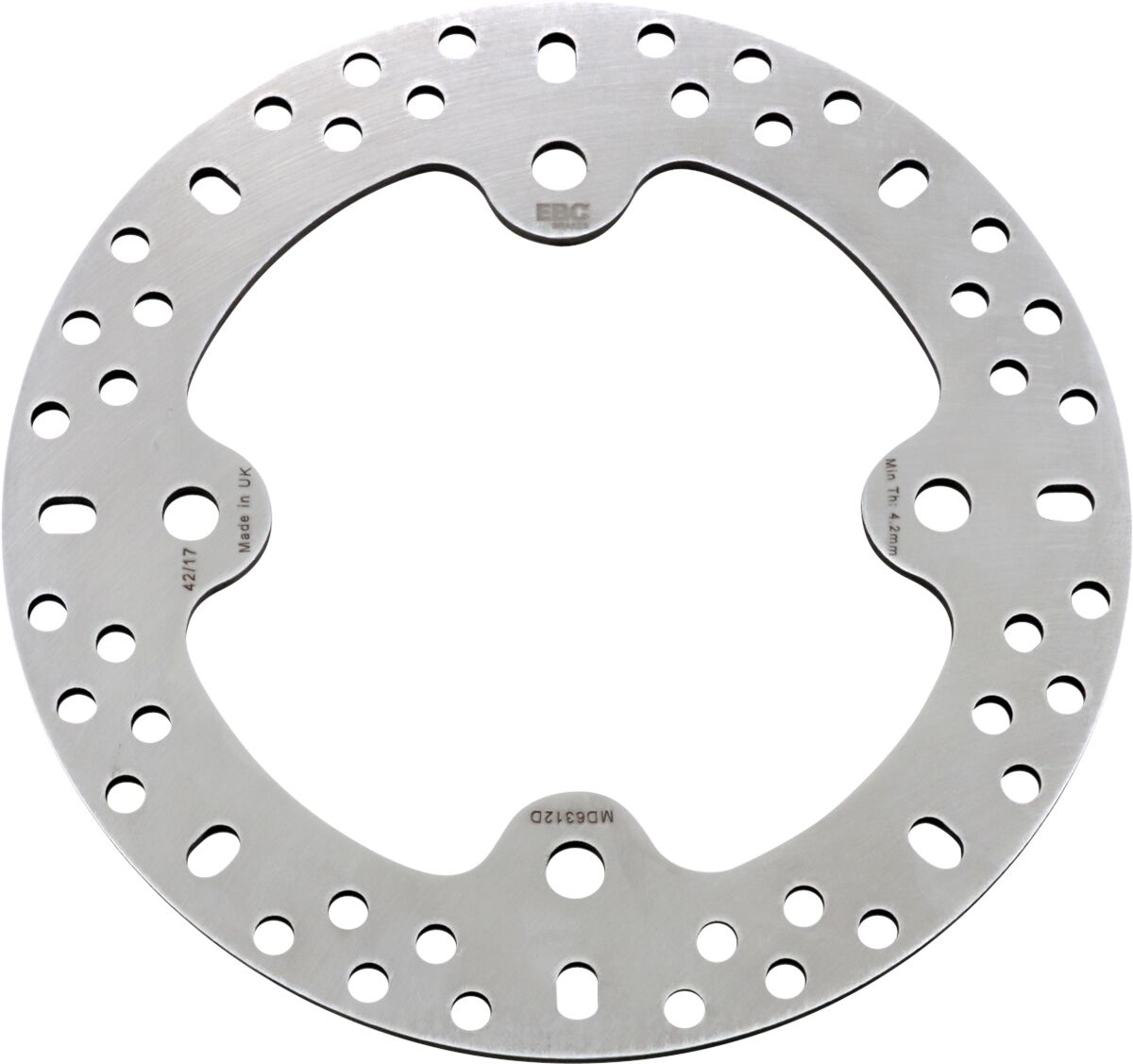 EBC BRAKE ROTOR D-SERIES OFFROAD SOLID ROUND MD6312D
