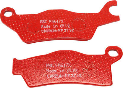 EBC BRAKE PAD FA-TT SERIES CARBON FIBER FA617TT