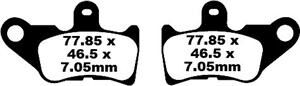 EBC BRAKE PAD SFA SERIES ORGANIC SCOOTER SFA336
