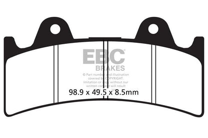EBC BRAKE PAD FA SERIES ORGANIC FA243