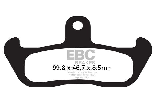 EBC BRAKE PAD FA SERIES ORGANIC FA134