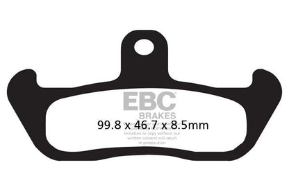 EBC BRAKE PAD FA SERIES ORGANIC FA134