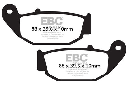 EBC BRAKE PAD FA SERIES ORGANIC FA629