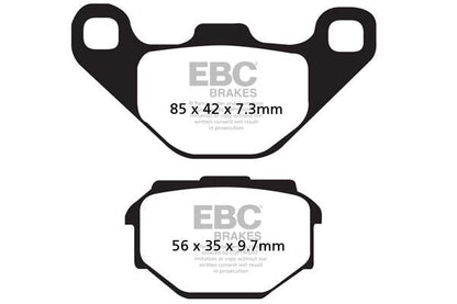 EBC BRAKE PAD SFA SERIES ORGANIC SCOOTER SFA173