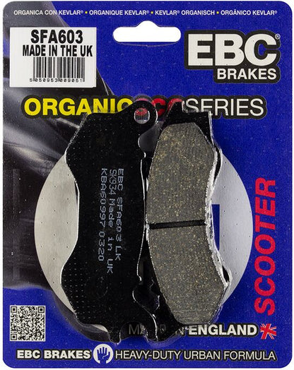 EBC BRAKE PAD SFA SERIES ORGANIC SCOOTER SFA603