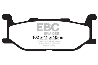 EBC BRAKE PAD SFAC SERIES CARBON FIBER SCOOTER SFAC179