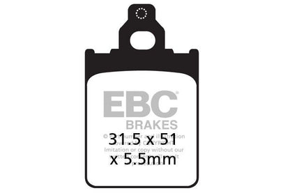 EBC BRAKE PAD SFAC SERIES CARBON FIBER SCOOTER SFAC186