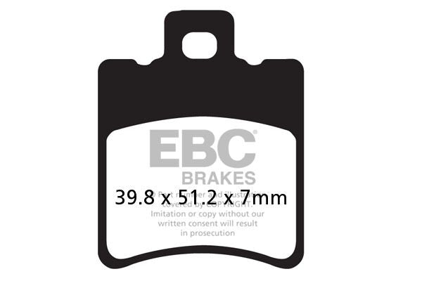 EBC BRAKE PAD SFAC SERIES CARBON FIBER SCOOTER SFAC193