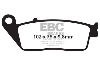 EBC BRAKE PAD SFAC SERIES CARBON FIBER SCOOTER SFAC196