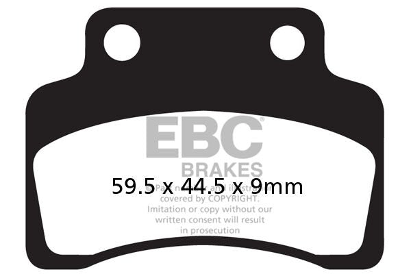 EBC BRAKE PAD SFAC SERIES CARBON FIBER SCOOTER SFAC235